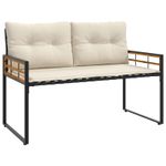 Casa si Gradina - Gradina si terasa - Mobilier exterior - Seturi mobila gradina - Set de Mobilier pentru Exterior cu perna 4 pcs Crem - Infinity.ro