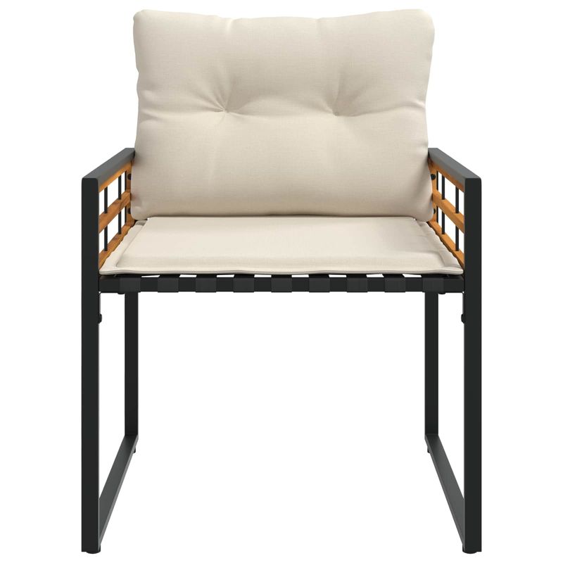 Casa si Gradina - Gradina si terasa - Mobilier exterior - Seturi mobila gradina - Set de Mobilier pentru Exterior cu perna 4 pcs Crem - Infinity.ro
