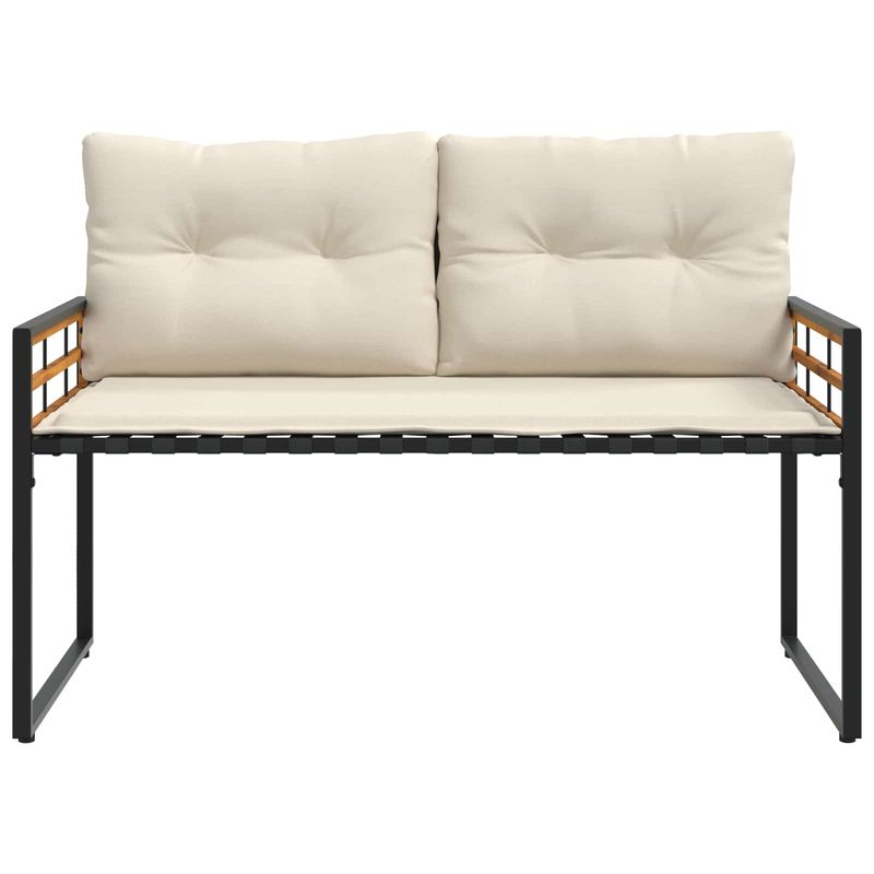 Casa si Gradina - Gradina si terasa - Mobilier exterior - Seturi mobila gradina - Set de Mobilier pentru Exterior cu perna 4 pcs Crem - Infinity.ro