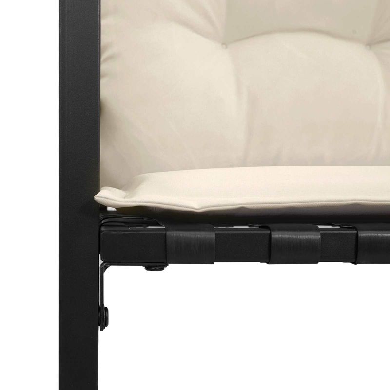 Casa si Gradina - Gradina si terasa - Mobilier exterior - Seturi mobila gradina - Set de Mobilier pentru Exterior cu perna 4 pcs Crem - Infinity.ro