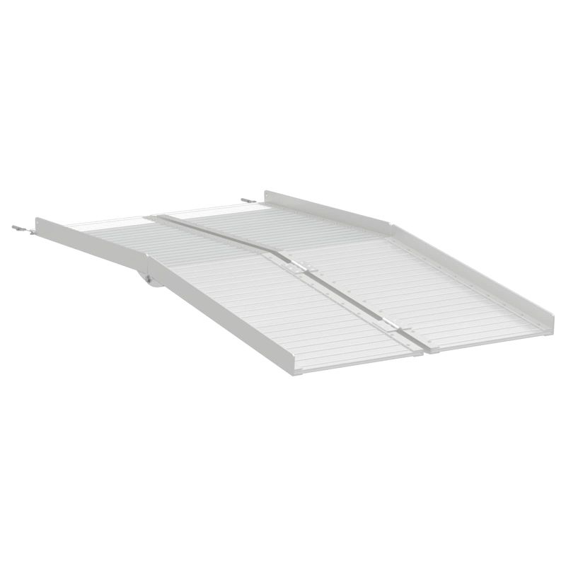 Auto si Moto - Remorci si platforme auto - Rampa pentru scaun cu rotile Argintiu 152 x 73 x 11 cm Aluminiu - Infinity.ro