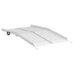 Auto si Moto - Remorci si platforme auto - Rampa pentru scaun cu rotile Argintiu 152 x 73 x 11 cm Aluminiu - Infinity.ro