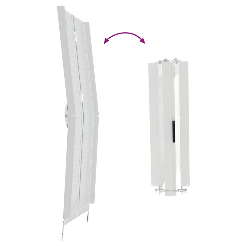 Auto si Moto - Remorci si platforme auto - Rampa pentru scaun cu rotile Argintiu 152 x 73 x 11 cm Aluminiu - Infinity.ro