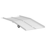 Auto si Moto - Remorci si platforme auto - Rampa pentru scaun cu rotile Argintiu 183 x 73 x 11 cm Aluminiu - Infinity.ro