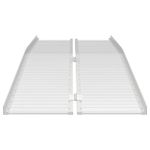 Auto si Moto - Remorci si platforme auto - Rampa pentru scaun cu rotile Argintiu 183 x 73 x 11 cm Aluminiu - Infinity.ro