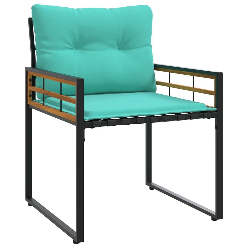 Casa si Gradina - Gradina si terasa - Mobilier exterior - Seturi mobila gradina - Set de Mobilier pentru Exterior cu perna 4 pcs Turcoaz - Infinity.ro