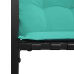 Casa si Gradina - Gradina si terasa - Mobilier exterior - Seturi mobila gradina - Set de Mobilier pentru Exterior cu perna 4 pcs Turcoaz - Infinity.ro