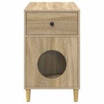 Petshop - Accesorii petshop - Jucarii animale - Ansambluri de joaca - Casa pentru pisici Sonoma 72 x 42.5 x 70 cm Lemn compozit - Infinity.ro