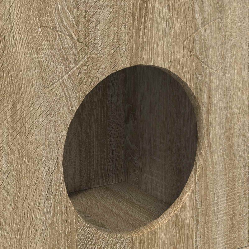 Petshop - Accesorii petshop - Jucarii animale - Ansambluri de joaca - Casa pentru pisici Sonoma 72 x 42.5 x 70 cm Lemn compozit - Infinity.ro