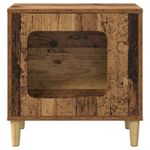 Petshop - Accesorii petshop - Jucarii animale - Ansambluri de joaca - Casa pentru pisici Lemn vechi 51 x 30 x 52 cm Lemn compozit - Infinity.ro