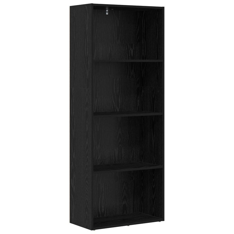 Casa si Gradina - Mobilier - Biblioteci si rafturi - Biblioteci - Dulap pentru carti Stejar Negru 60 x 30 x 151,5 cm - Infinity.ro