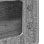 Petshop - Accesorii petshop - Jucarii animale - Ansambluri de joaca - Casa pentru pisici Gri Sonoma 51 x 30 x 52 cm Lemn compozit - Infinity.ro