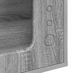 Petshop - Accesorii petshop - Jucarii animale - Ansambluri de joaca - Casa pentru pisici Gri Sonoma 51 x 30 x 42 cm Lemn compozit - Infinity.ro