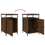 Casa si Gradina - Mobilier - Comode si corpuri - Noptiere - Noptiere, 2 buc., stejar maro, 40x42x60 cm, lemn prelucrat - Infinity.ro