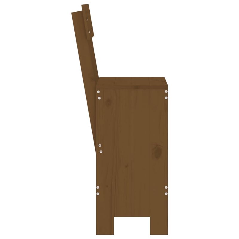 Casa si Gradina - Gradina si terasa - Mobilier exterior - Scaune si sezlonguri gradina - Taburete bar 2 buc. maro miere 40x48,5x115,5 cm lemn masiv pin - Infinity.ro