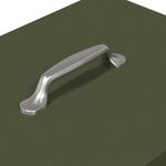 Petshop - Accesorii petshop - Castroane si adapatori - Hranitor cu pedale pentru pui Verde masliniu 33 x 42 x 40 cm - Infinity.ro