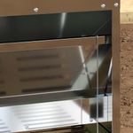 Petshop - Accesorii petshop - Castroane si adapatori - Hranitor cu pedale pentru pui Argintiu 33 x 42 x 40 cm - Infinity.ro