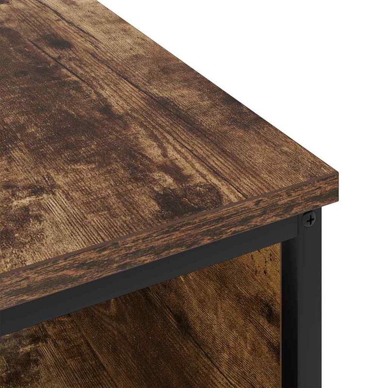 Casa si Gradina - Mobilier - Comode si corpuri - Noptiere - Dulap de noapte Stejar fumuriu 41 x 28 x 76 cm Lemn compozit - Infinity.ro
