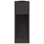 Casa si Gradina - Corpuri si surse de iluminat - Iluminat exterior - Felinare - Lampa de parcurs LED solar 2 pcs Negru Otel laminat la rece - Infinity.ro