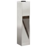 Casa si Gradina - Corpuri si surse de iluminat - Iluminat exterior - Felinare - Lampa de parcurs LED solar 2 pcs Otel inoxidabil - Infinity.ro