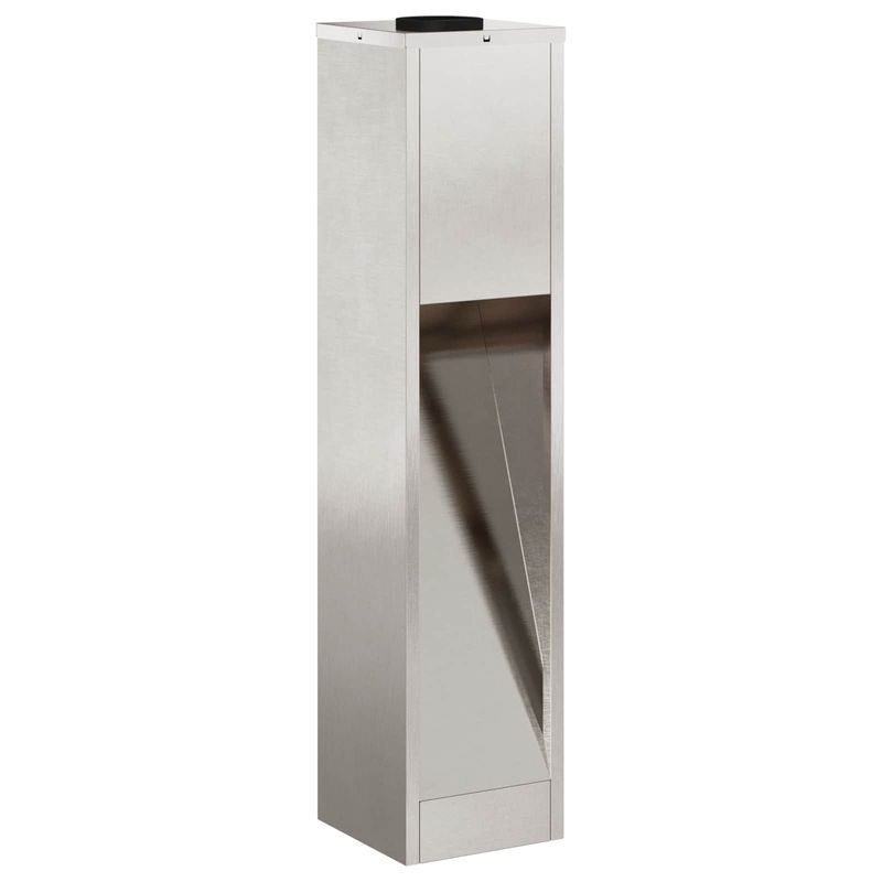 Casa si Gradina - Corpuri si surse de iluminat - Iluminat exterior - Felinare - Lampa de parcurs LED solar 2 pcs Otel inoxidabil - Infinity.ro