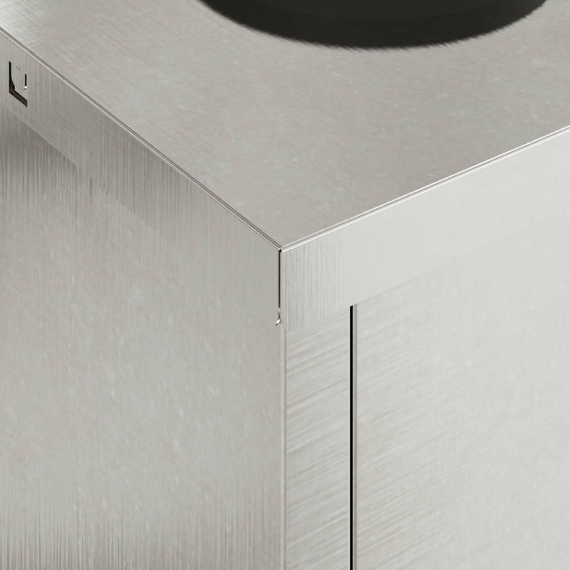 Casa si Gradina - Corpuri si surse de iluminat - Iluminat exterior - Felinare - Lampa de parcurs LED solar 2 pcs Otel inoxidabil - Infinity.ro