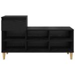 Casa si Gradina - Mobilier - Organizare si depozitare - Organizator incaltaminte - Dulap pentru pantofi cu sertar Stejar Negru 102 x 36 x 60 cm - Infinity.ro