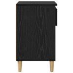 Casa si Gradina - Mobilier - Organizare si depozitare - Organizator incaltaminte - Dulap pentru pantofi cu sertar Stejar Negru 102 x 36 x 60 cm - Infinity.ro