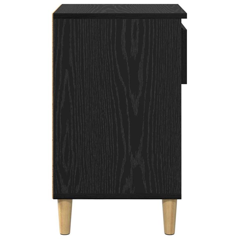 Casa si Gradina - Mobilier - Organizare si depozitare - Organizator incaltaminte - Dulap pentru pantofi cu sertar Stejar Negru 102 x 36 x 60 cm - Infinity.ro