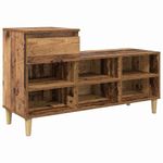 Casa si Gradina - Mobilier - Organizare si depozitare - Organizator incaltaminte - Dulap pentru pantofi Lemn vechi 102 x 36 x 60 cm Lemn compozit - Infinity.ro