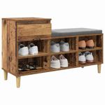 Casa si Gradina - Mobilier - Organizare si depozitare - Organizator incaltaminte - Dulap pentru pantofi Lemn vechi 102 x 36 x 60 cm Lemn compozit - Infinity.ro