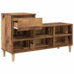 Casa si Gradina - Mobilier - Organizare si depozitare - Organizator incaltaminte - Dulap pentru pantofi Lemn vechi 102 x 36 x 60 cm Lemn compozit - Infinity.ro