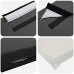 Casa si Gradina - Mobilier - Paturi si accesorii - Accesorii paturi - Tablie de pat tapitata Maro si gri inchis 80 cm Lemn de pin masiv - Infinity.ro