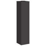 Casa si Gradina - Corpuri si surse de iluminat - Iluminat exterior - Felinare - Lampa de parcurs LED solar 2 pcs Negru Otel laminat la rece - Infinity.ro