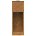 Casa si Gradina - Corpuri si surse de iluminat - Iluminat exterior - Felinare - Lampa de parcurs LED solar 2 pcs Galvanizat Galvanizat - Infinity.ro