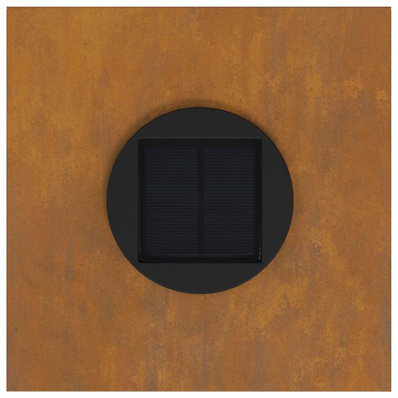 Casa si Gradina - Corpuri si surse de iluminat - Iluminat exterior - Felinare - Lampa de parcurs LED solar 2 pcs Galvanizat Galvanizat - Infinity.ro