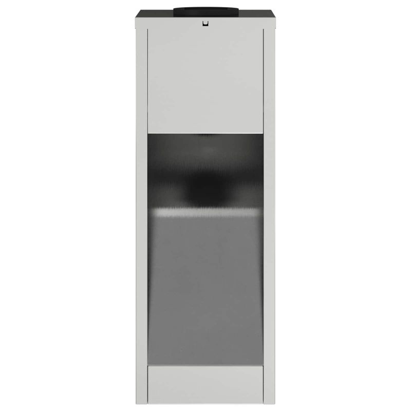 Casa si Gradina - Corpuri si surse de iluminat - Iluminat exterior - Felinare - Lampa de parcurs LED solar 2 pcs Galvanizat Galvanizat - Infinity.ro