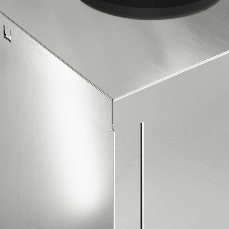 Casa si Gradina - Corpuri si surse de iluminat - Iluminat exterior - Felinare - Lampa de parcurs LED solar 2 pcs Galvanizat Galvanizat - Infinity.ro