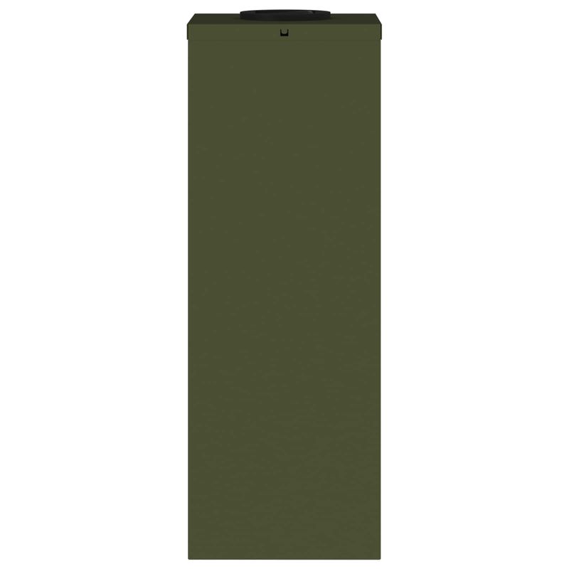 Casa si Gradina - Corpuri si surse de iluminat - Iluminat exterior - Felinare - Lampa de parcurs LED solar 2 pcs Verde masliniu - Infinity.ro