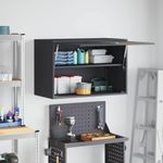 Casa si Gradina - Mobilier - Dulapuri si sifoniere - Dulapuri - Dulap de perete pentru garaj Antracit 80 x 40 x 53 cm - Infinity.ro