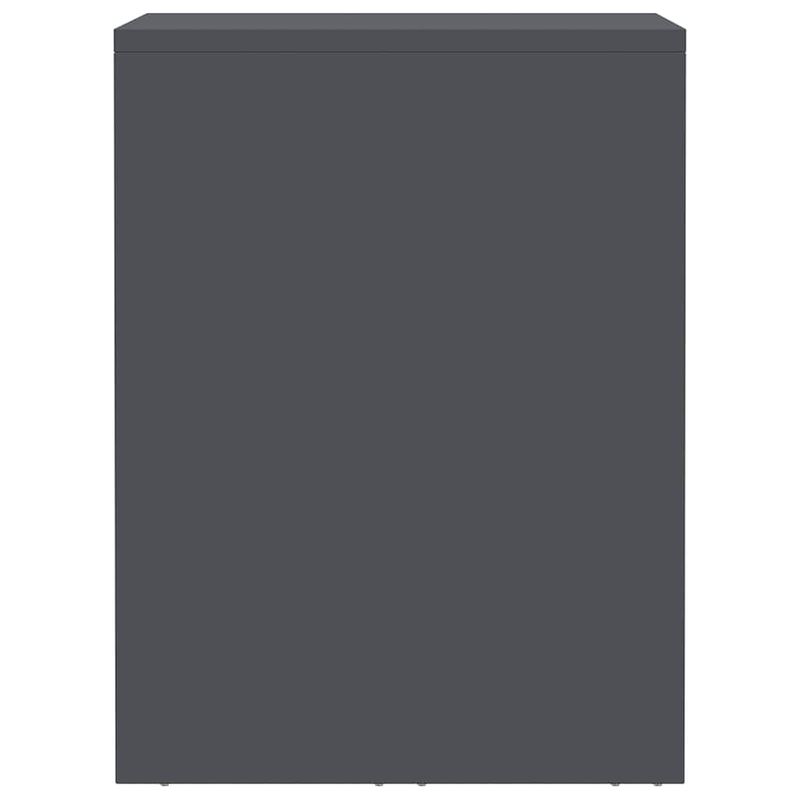 Casa si Gradina - Mobilier - Dulapuri si sifoniere - Dulapuri - Dulap de perete pentru garaj Antracit 80 x 40 x 53 cm - Infinity.ro