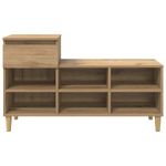 Casa si Gradina - Mobilier - Organizare si depozitare - Organizator incaltaminte - Dulap pentru pantofi Stejar Artizanal 102 x 36 x 60 cm - Infinity.ro