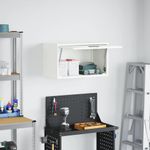 Casa si Gradina - Mobilier - Dulapuri si sifoniere - Dulapuri - Dulap de perete pentru garaj Alb 60 x 33 x 35 cm - Infinity.ro