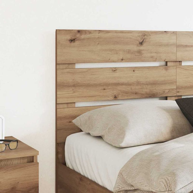 Casa si Gradina - Mobilier - Paturi si accesorii - Accesorii paturi - Tablie de pat cu aripioare negru 203x23x78/88 cm catifea - Infinity.ro
