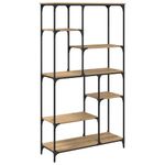 Casa si Gradina - Mobilier - Biblioteci si rafturi - Biblioteci - Raft pentru carti Stejar Artizanal 99 x 35,5 x 176 cm - Infinity.ro