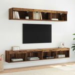 Casa si Gradina - Mobilier - Comode si corpuri - Comode - Dulapuri pentru TV Panama 2 pcs Lemn vechi 100 x 30 x 30 cm - Infinity.ro