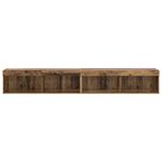 Casa si Gradina - Mobilier - Comode si corpuri - Comode - Dulapuri pentru TV Panama 2 pcs Lemn vechi 100 x 30 x 30 cm - Infinity.ro