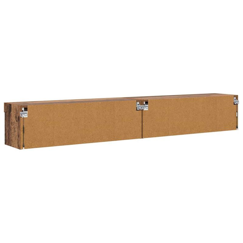 Casa si Gradina - Mobilier - Comode si corpuri - Comode - Dulapuri pentru TV Panama 2 pcs Lemn vechi 100 x 30 x 30 cm - Infinity.ro