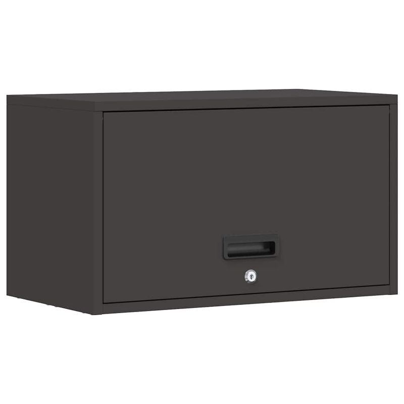 Casa si Gradina - Mobilier - Dulapuri si sifoniere - Dulapuri - Dulap de perete pentru garaj Negru 60 x 33 x 35 cm - Infinity.ro