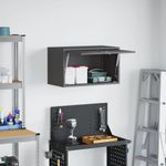 Casa si Gradina - Mobilier - Dulapuri si sifoniere - Dulapuri - Dulap de perete pentru garaj Negru 60 x 33 x 35 cm - Infinity.ro